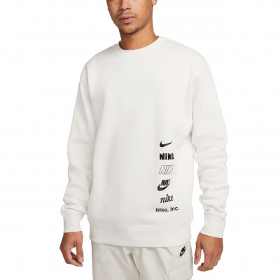 Nike Club Fleece Brushed-Back Sweater 
