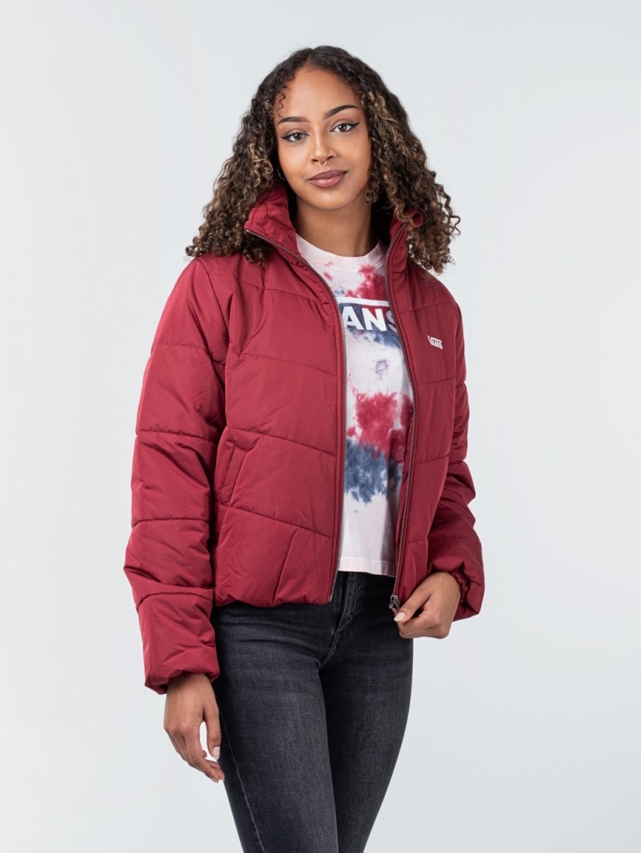 Vans puffer deals jacket women's
